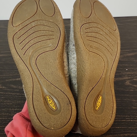 Keen Mosey Derby felt shoes Tan Gray Mens 11 main image 5